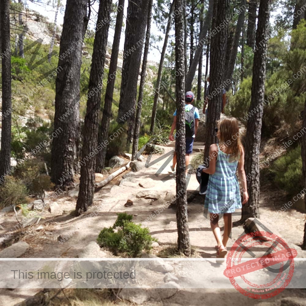 RANDONNÉE AVEC ENFANTS VERS PISCIA DI GALLO